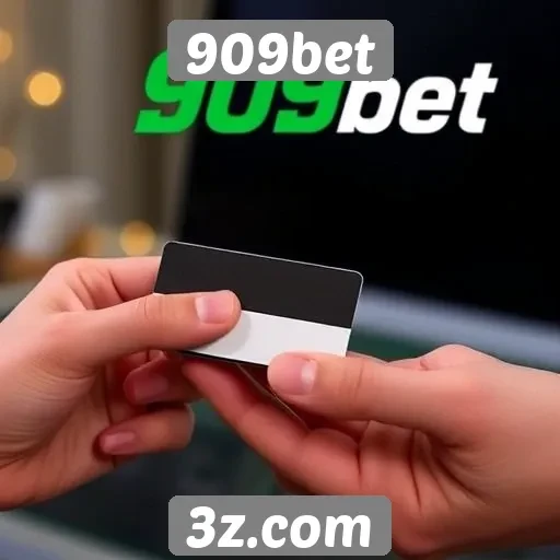 Métodos de pagamento aceitos na 909bet